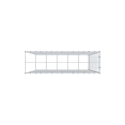 Fourche rapportée type 4 100 cm x 70 cm x 20 cm (L x H x P), mailles 10 cm x 10 cm, anneau C