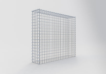 Extra gabion typ 3 100 cm x 90 cm x 20 cm (L x H x D), maskstorlek 5 cm x 5 cm, spiral