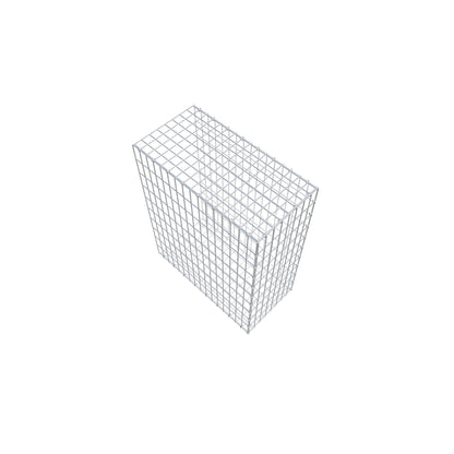 Pila adicional tipo 2 100 cm x 80 cm x 40 cm, malla 5 cm x 10 cm, anillo en C