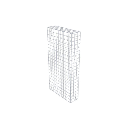 Gabbione 200 cm x 100 cm x 30 cm (L x H x P), maglia 10 cm x 10 cm, anello a C