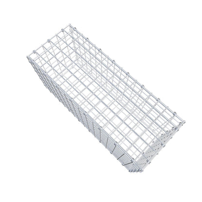 Gabione 80 cm x 40 cm x 30 cm (L x H x T), Maschenweite 5 x 5 cm, Spiralring