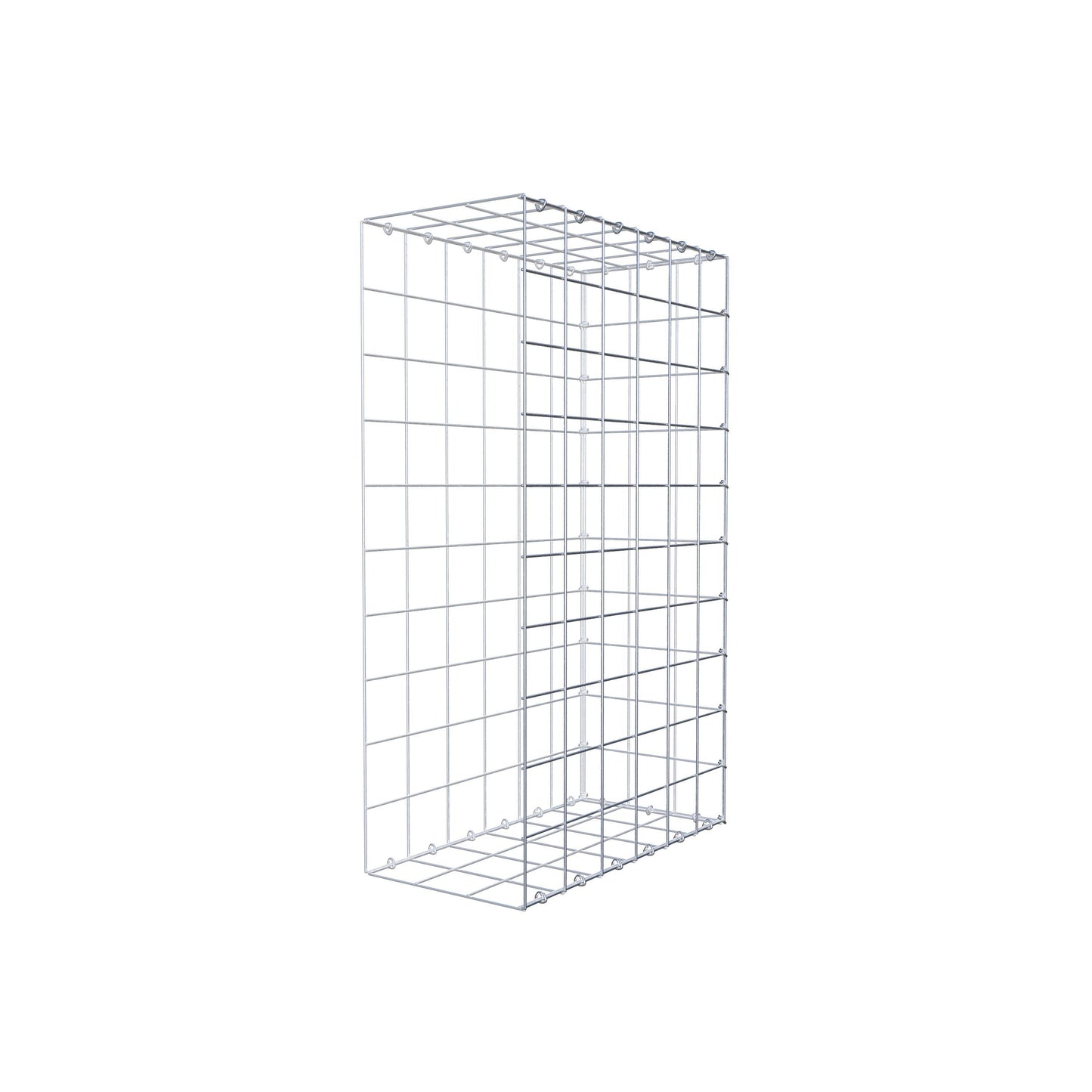 Gabbione aggiuntivo di tipo 2 100 cm x 60 cm x 30 cm (L x H x P), maglia 10 cm x 10 cm, anello a C