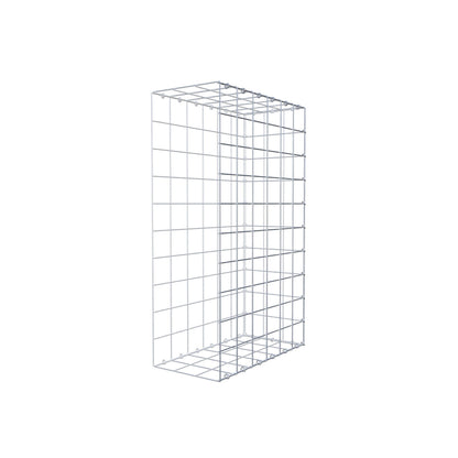 Gabbione aggiuntivo di tipo 2 100 cm x 60 cm x 30 cm (L x H x P), maglia 10 cm x 10 cm, anello a C