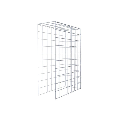 Fourche rapportée type 4 100 cm x 70 cm x 30 cm (L x H x P), mailles 10 cm x 10 cm, anneau C