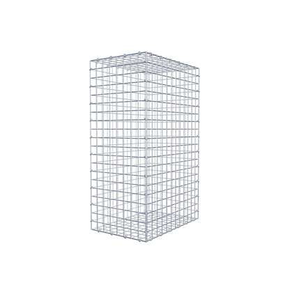 Schanskorf 100 cm x 60 cm x 40 cm (L x H x D), maaswijdte 5 cm x 5 cm, C-ring