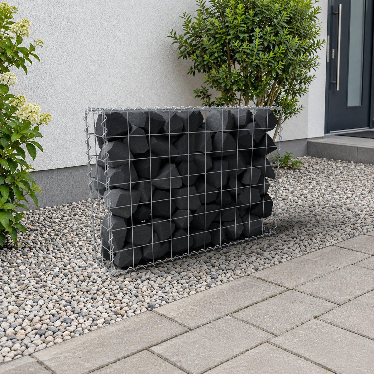 Gabion 100 cm x 70 cm x 20 cm (L x H x P), mailles 10 cm x 10 cm, spirale