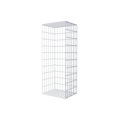 Anbaugabione Typ 2 100 cm x 30 cm x 40 cm, Maschenweite 5 cm x 10 cm, C-Ring