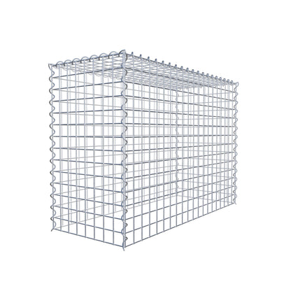Grown-on gabion type 3 100 cm x 70 cm x 40 cm (L x H x D), mesh size 5 cm x 5 cm, spiral
