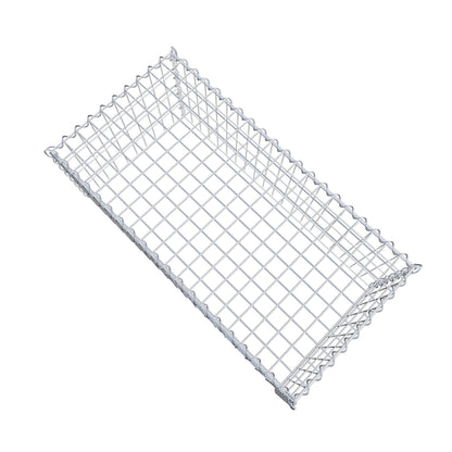 Add-on schanskorf type 3 100 cm x 40 cm x 50 cm (L x H x D), maaswijdte 5 cm x 10 cm, spiraalvormig