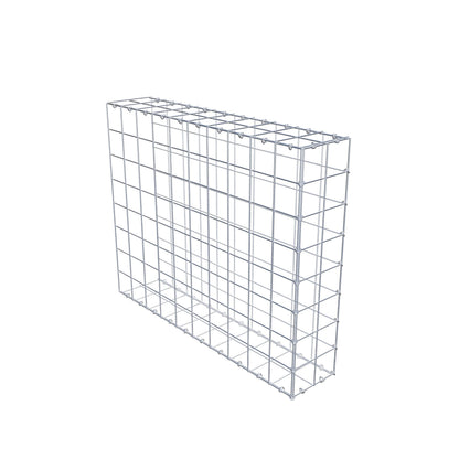 Gavión complementario de tipo 2 100 cm x 80 cm x 20 cm (L x A x P), malla 10 cm x 10 cm, anillo en C