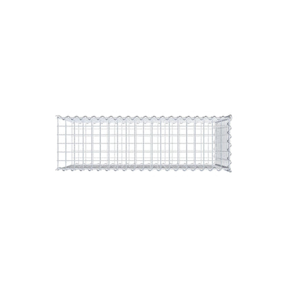 Grown-on gabion type 2 100 cm x 60 cm x 30 cm (L x H x D), mesh size 5 cm x 5 cm, spiral