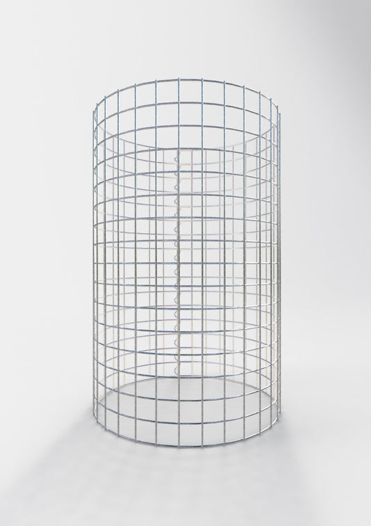 Gabionsøjle ca. 52 cm diameter, 80 cm højde, maskestørrelse 5 cm x 5 cm